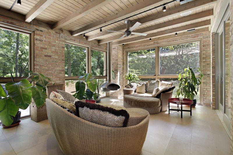 Modern Sunroom Interior